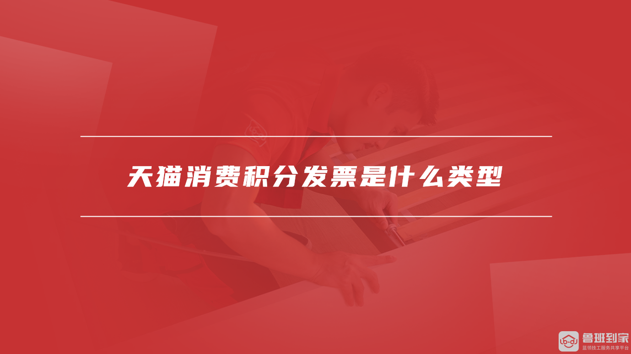 天猫消费积分发票是什么