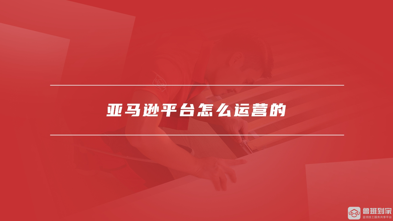 亚马逊平台怎么运营的