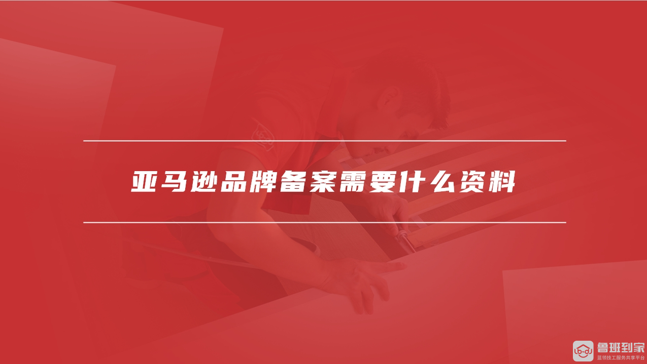 亚马逊品牌备案