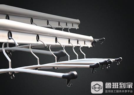 手摇式晾衣架安装—手摇式晾衣架安装方法介绍