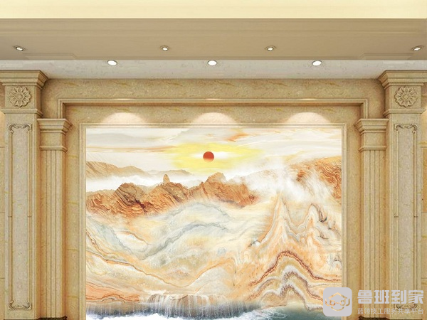 大理石背景墙，各种大理石背景墙价格