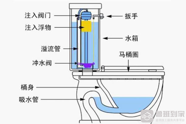 虹吸排水马桶，虹吸排水马桶的工作原理