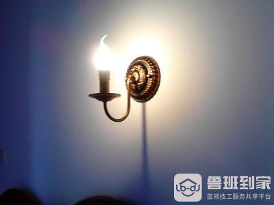 欧式壁灯的特点及安装注意事项