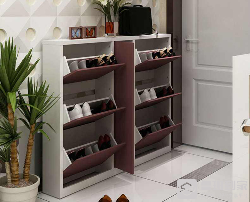 翻斗鞋柜尺寸一般是多少？翻斗鞋柜选购方法