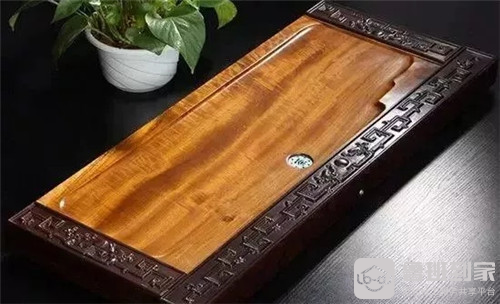 金丝楠木茶盘