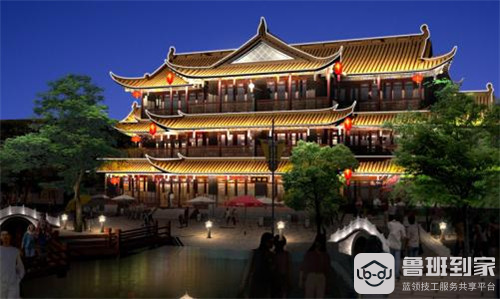泛光灯效果图2