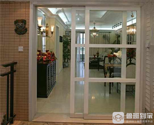 双方向轨道推拉门
