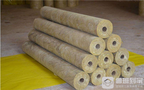 常见的管道保温材料之岩棉管壳