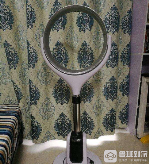 无叶风扇原理