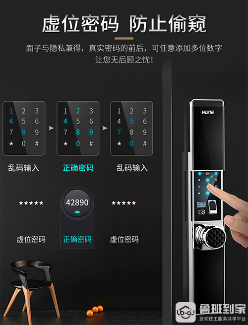 科裕智能锁的虚位密码设置3