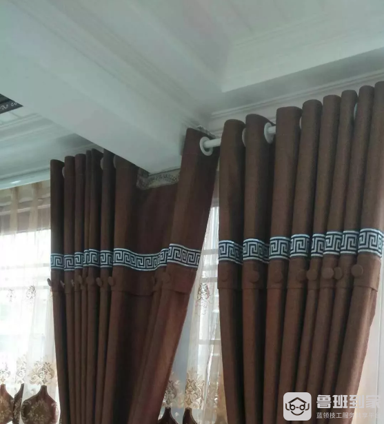 罗马杆窗帘