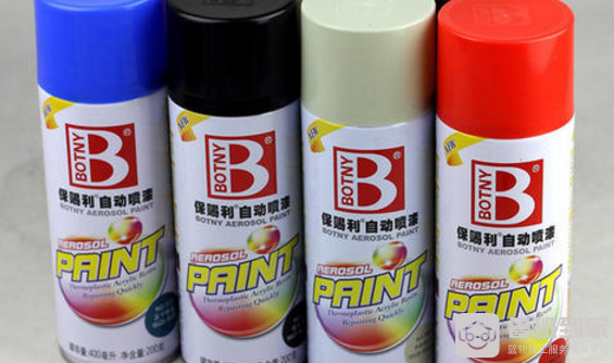 自喷漆清洗方法