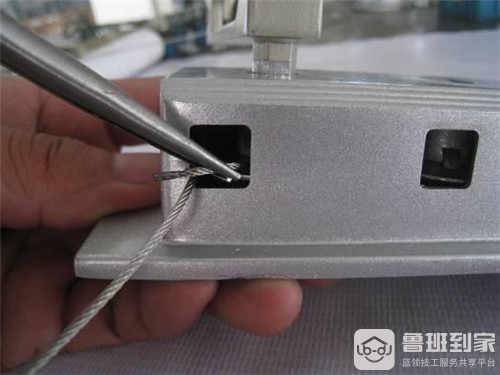 久姿晾衣架手摇器拆装图18