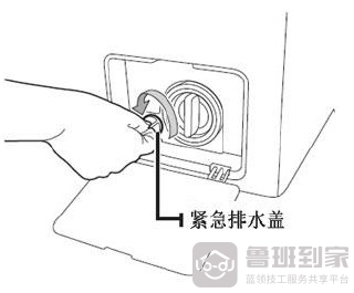 SAMSUNG洗衣机线屑过滤器清理图1