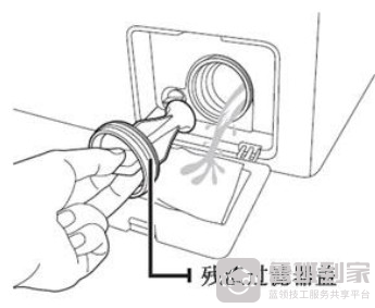 SAMSUNG洗衣机线屑过滤器清理图3