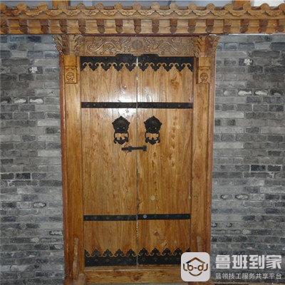老榆木门怎么保养