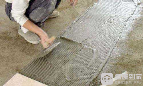 瓷砖湿贴法工艺流程
