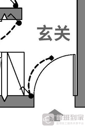 玄关灯具点位图