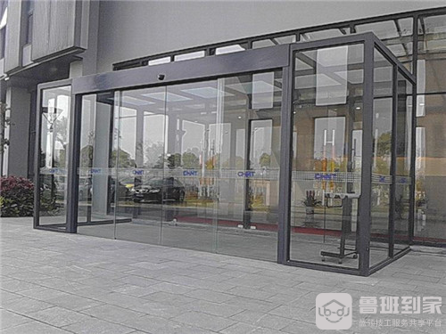 玻璃感应门怎么安装？怎么调限位