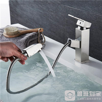 抽拉式水龙头为什么水很小