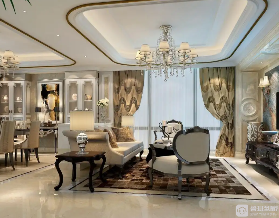 经典欧式装修有哪些特点，如何装饰欧式客厅