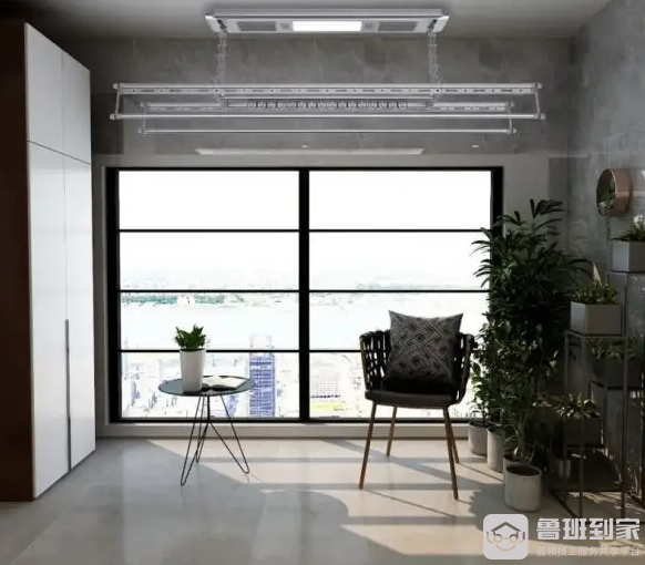 开放式阳台可以装电动晾衣架，怎么选择电动晾衣架