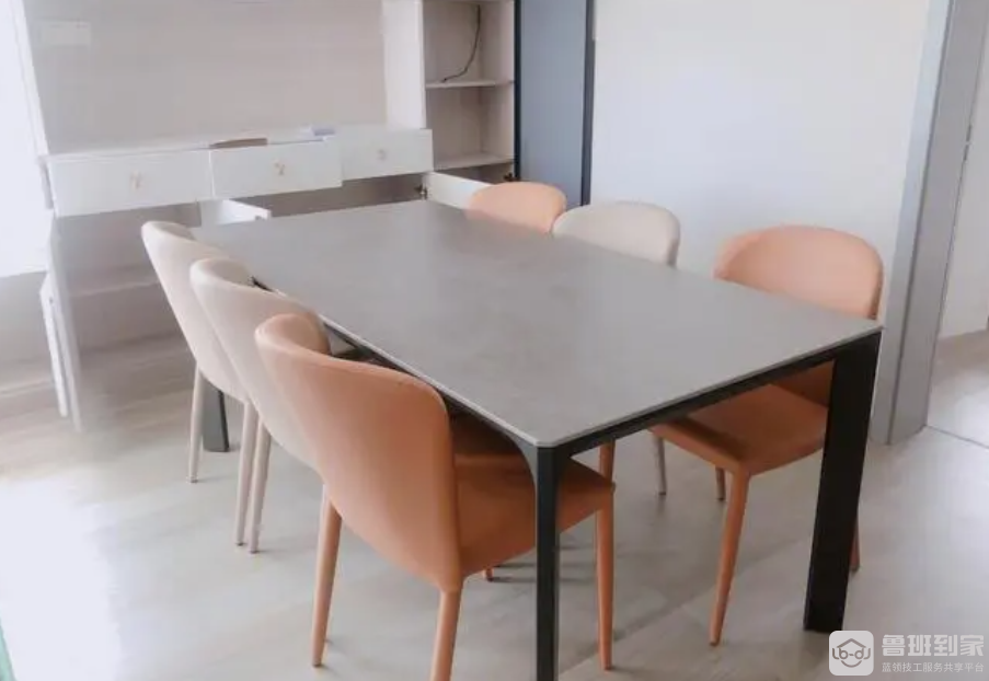 大理石餐桌怎么安装
