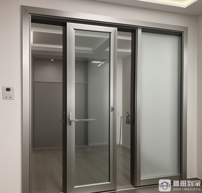 铝合金玻璃门价格多少一平方