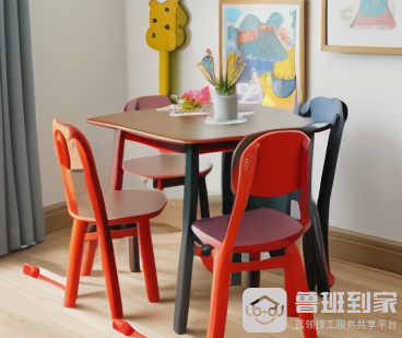 儿童餐桌椅怎么安装
