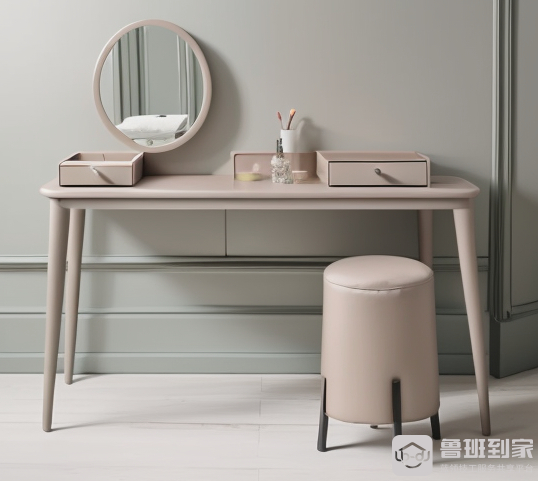 梳妆台家具怎么安装