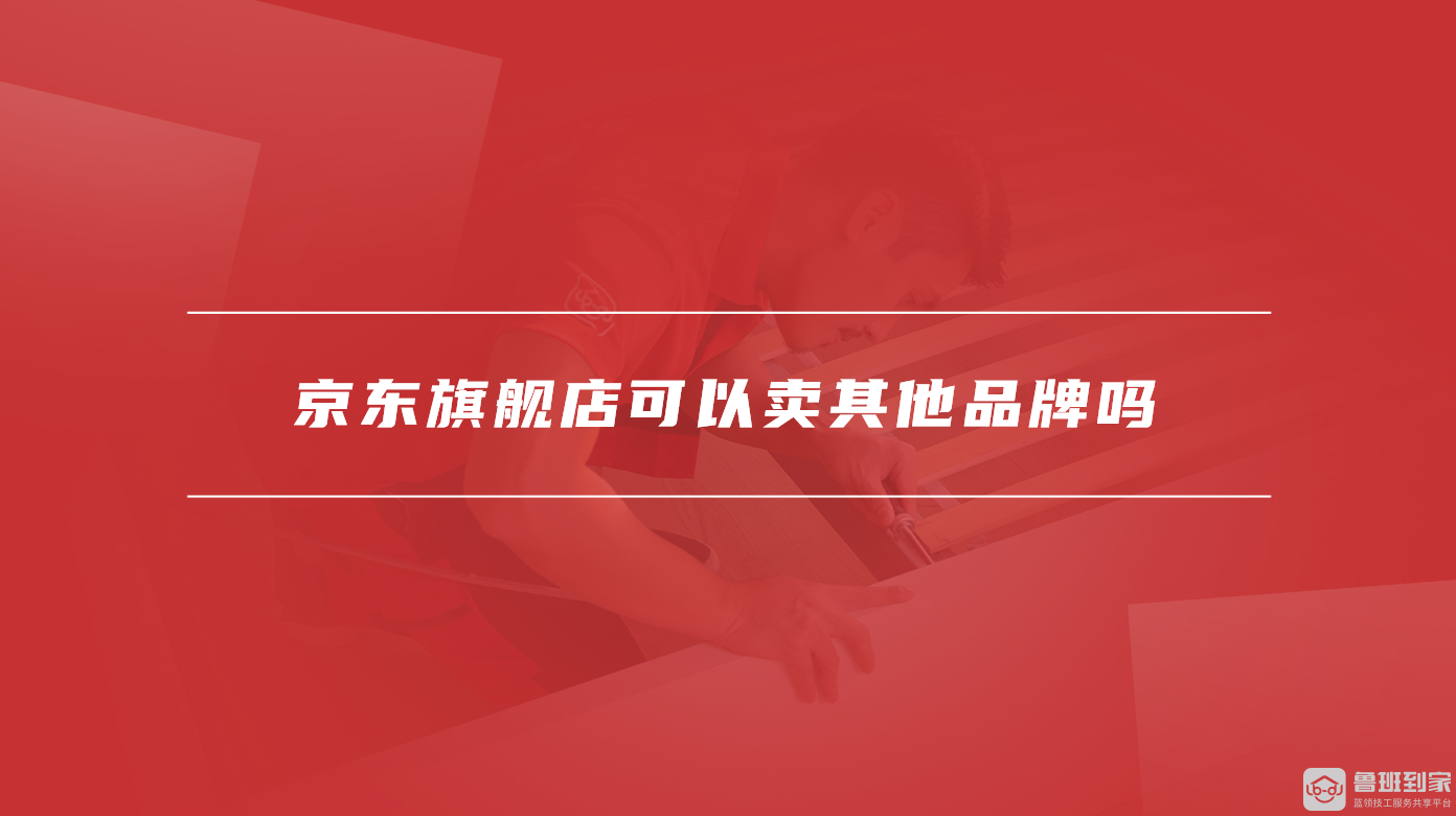 京东旗舰店可以卖其他品牌吗