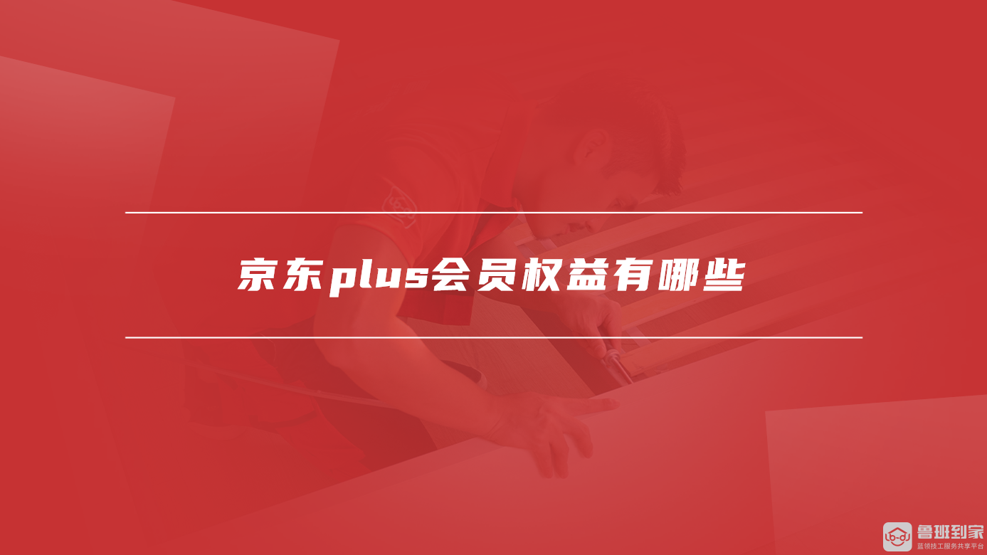京东plus会员权益有哪些