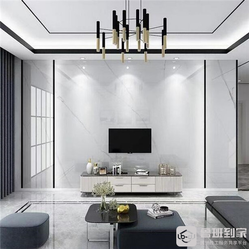 背景墙岩板是什么材质，岩板施工需要注意哪些方面