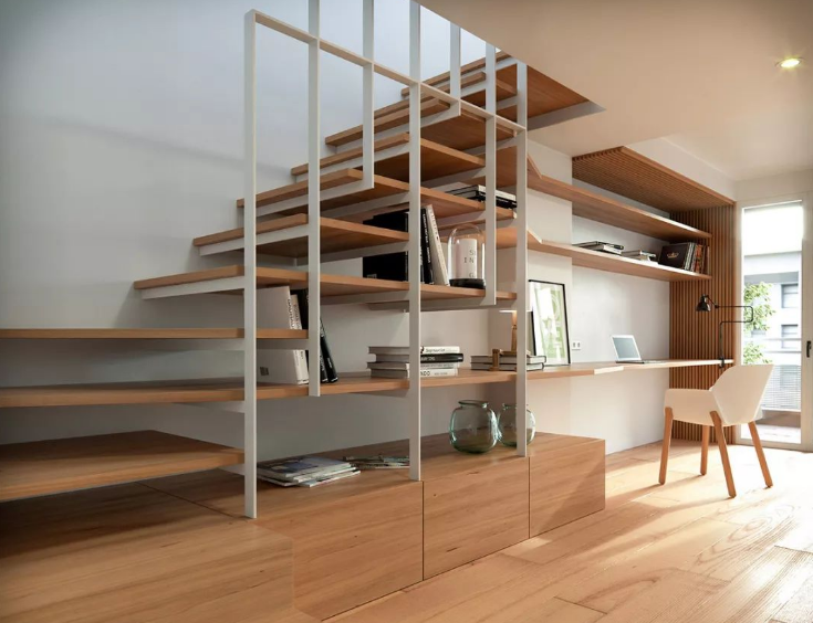 创意楼梯设计之储物楼梯