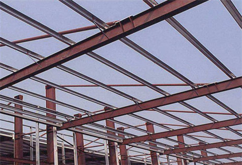 檩条亦称檩子,桁条,垂直于屋架或椽子的水平屋顶梁,用以支撑椽子或