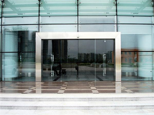 玻璃感应门怎么安装怎么调限位