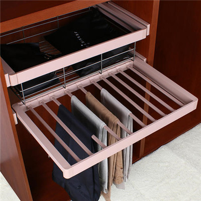 衣柜伸缩裤架安装步骤解析